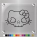 Hello Kitty Zombie Decal